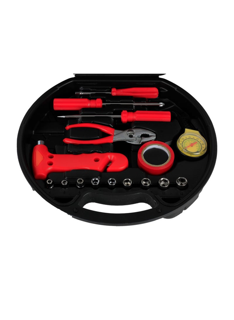 إم تولز طقم أدوات الطوارئ الشامل للسيارة 30 قطعة من MTools - Image 3